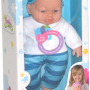 Panenka miminko mluvící 38cm v oblečku na baterie různé druhy Zvuk