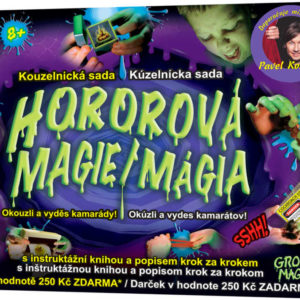 Hororová magie kouzelnická sada s dárkem a instruktážní knihou Pavel Kožíšek