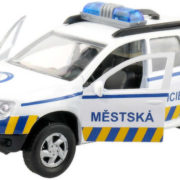 City Collection auto osobní SUV policie 10cm na baterie Světlo Zvuk