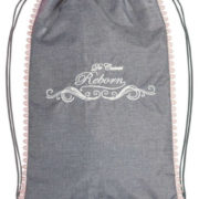 DECUEVAS Set cestovní Reborn 3v1 židlička nosítko batoh pro panenku miminko