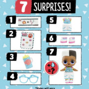 L.O.L. Surprise panáček Kluk s doplňky v kouli zábavný set 7 překvapení