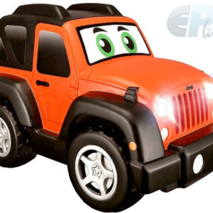 EP Line Baby RC Auto jeep na vysílačku 27MHz s volantem na baterie Světlo Zvuk