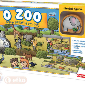 EFKO Baby Hra O ZOO puzzle vyprávěcí Skládej a vyprávěj příběhy