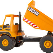 Auto stavební JBC sklápěč velký oranžový na písek v krabici