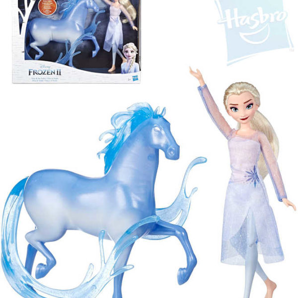 HASBRO Set panenka Elsa + kůň Frozen 2 (Ledové Království)