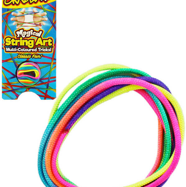 Hra přebíračka provázek duhový magický Cradlerz přebírání v ruce