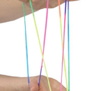 Hra přebíračka provázek duhový magický Cradlerz přebírání v ruce