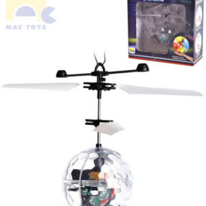 MAC TOYS Levitující planetka koule magická vrtulníková ovládání dlaní LED Světlo