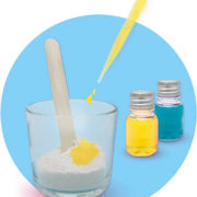 SES CREATIVE Výroba koupelových solí kosmetická laboratoř v plechové krabičce