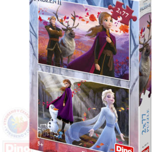 DINO Puzzle 2x77 Frozen II n;