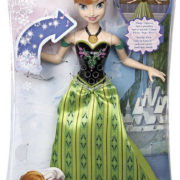 MATTEL Anna zpívající panenka princezna Frozen (Ledové Království)