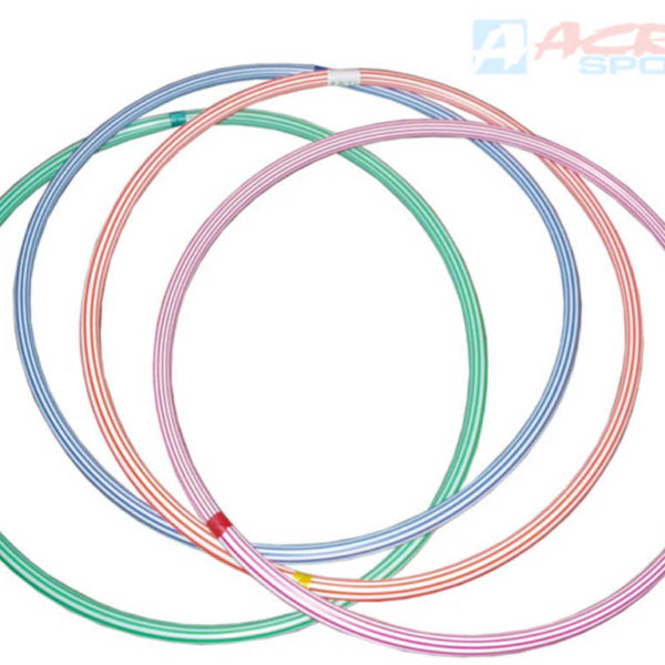 ACRA Obruč hula hop 50cm dětský fitness kruh 4 barvy