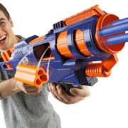 HASBRO NERF ELITE N-Strike Trilogy DS-15 set blaster s náboji a patronami plast