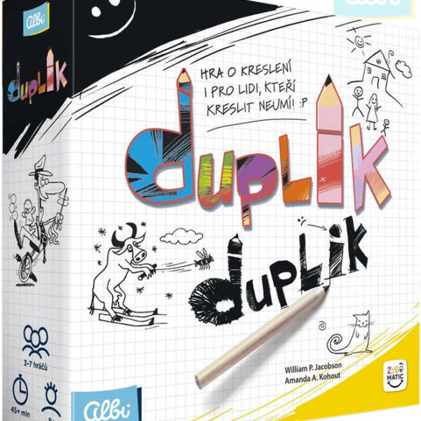 ALBI Duplik malovací party hra *SPOLEČENSKÉ HRY*