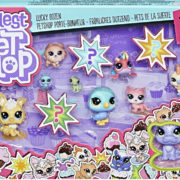 HASBRO LPS Zvířátka Littlest Pet Shop velké balení set 12ks různé druhy v krabici