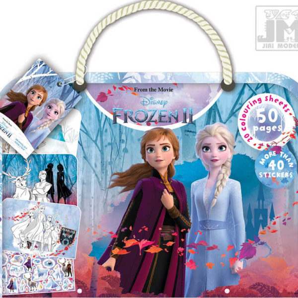JIRI MODELS Blok s podložkou Frozen 2 (Ledové Království) omalovánky na cesty