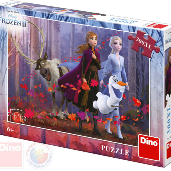 DINO Puzzle XL Frozen II (Ledové Království) 300 dílků 47x33cm skládačka
