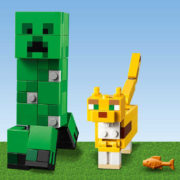 LEGO MINECRAFT Velká figurka Creeper a Ocelot 21156 STAVEBNICE