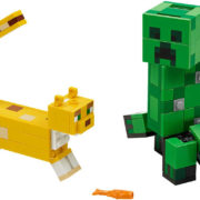 LEGO MINECRAFT Velká figurka Creeper a Ocelot 21156 STAVEBNICE
