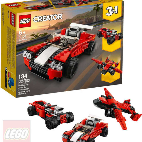 LEGO CREATOR Sporťák 3v1 31100 STAVEBNICE