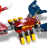 LEGO CREATOR Drak ohnivý 3v1 31102 STAVEBNICE