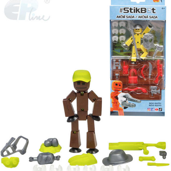 EP Line Stikbot figurka animák akční sada s doplňky různé druhy v krabičce plast