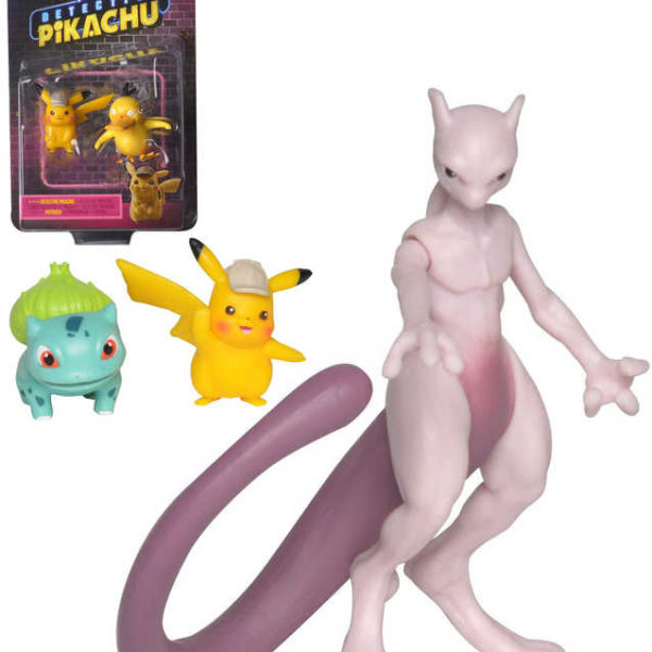 Pokémon figurka detektiv Pikachu blister různé druhy plast