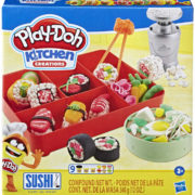 HASBRO PLAY-DOH Výroba sushi kreativní set modelína 9 kelímků s doplňky