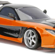 JADA RC Auto Mazda RX-7 1:10 Rychle a zběsile na vysílačku 2,4GHz na baterie