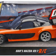 JADA RC Auto Mazda RX-7 1:10 Rychle a zběsile na vysílačku 2,4GHz na baterie