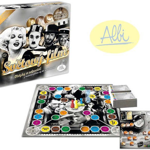 ALBI HRA Světový film 2v1 *SPOLEČENSKÉ HRY*