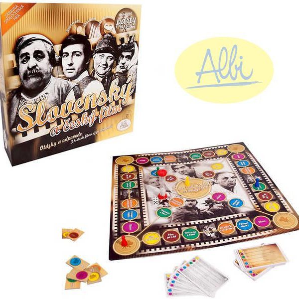 ALBI HRA Slovenský a Český film *SPOLEČENSKÉ HRY* ALBI HRA Slovenský a Český film *SPOLEČENSKÉ HRY*