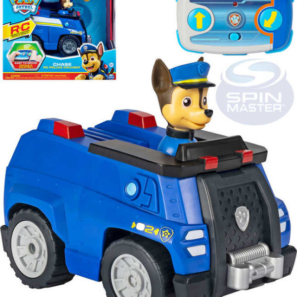 SPIN MASTER RC Auto policie s Chasem na vysílačku Tlapková Patrola na baterie