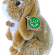 PLYŠ Zajíc králík béžový stojící 18cm Eco-Friendly *PLYŠOVÉ HRAČKY*