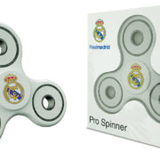 HRA Fidget Spinner Real Madrid 7cm točítko antistresové 2 barvy plast v krabičce