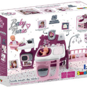 SMOBY Baby Nurse domeček pro panenky 3v1 herní set s doplňky 23ks plast
