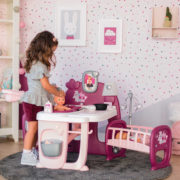 SMOBY Baby Nurse domeček pro panenky 3v1 herní set s doplňky 23ks plast