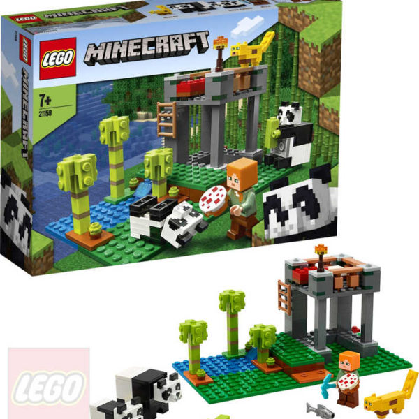LEGO MINECRAFT Pandí školka 21158 STAVEBNICE