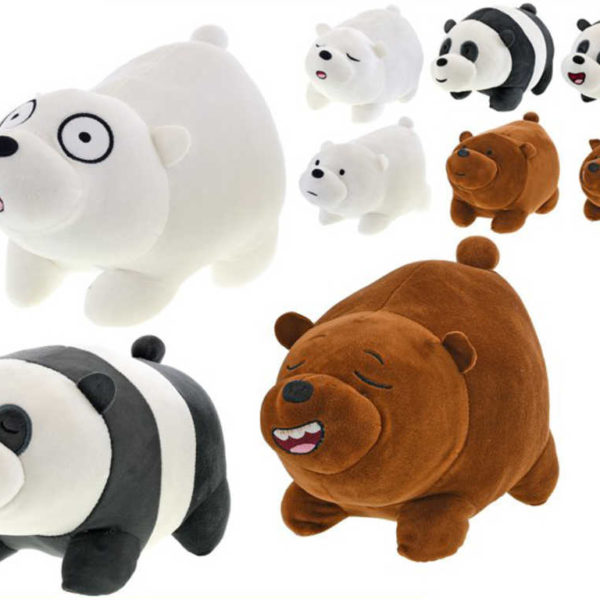 PLYŠ Zvířátko We Bare Bears (Mezi námi medvědy) různé druhy *PLYŠOVÉ HRAČKY*