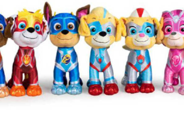 PLYŠ Postavička pes Super Mighty Pups 19cm Tlapková Patrola různé druhy