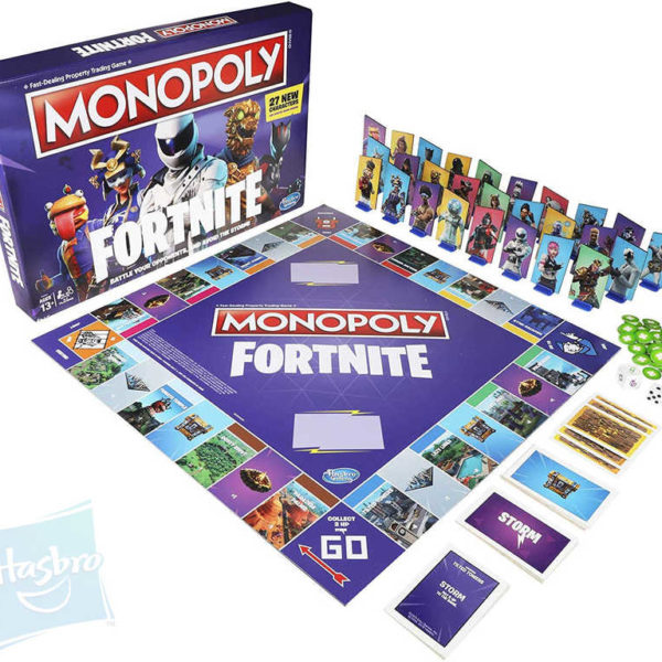HASBRO Hra MONOPOLY Fortnite AJ nové figurky *SPOLEČENSKÉ HRY*