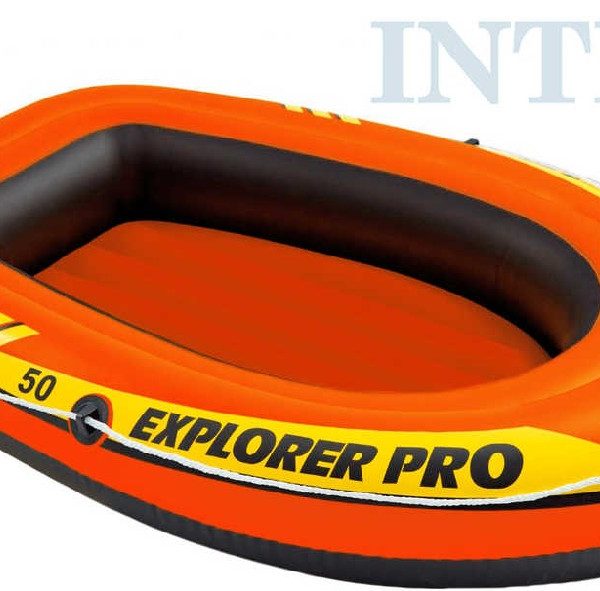 INTEX Člun dětský Explorer Pro 50 oranžový 137x85cm do vody 58354