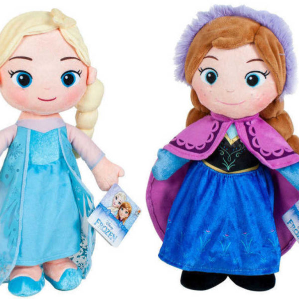 PLYŠ Panenka Anna / Elsa 30cm Frozen (Ledové království) 2 druhy
