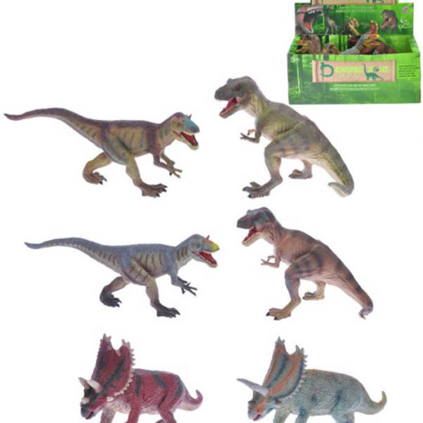 Dinosaurus 20-30cm plastový ještěr různé druhy a barvy