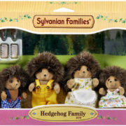 Sylvanian Families Rodina ježků set 4ks s doplňky na česání v krabici