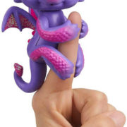 Fingerlings Baby dráček interaktivní na prst na baterie různé barvy Zvuk