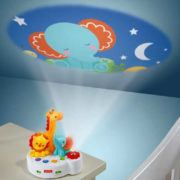 FISHER PRICE Uspávací projektor se zvířecími kamarády