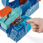 MATTEL HOT WHEELS City color shifters robo žralok set akční dráha s autíčkem plast