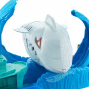 MATTEL HOT WHEELS City color shifters robo žralok set akční dráha s autíčkem plast