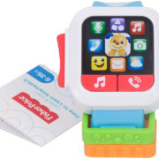 FISHER PRICE Baby hodinky chytré s aktivitami na baterie Světlo Zvuk pro miminko